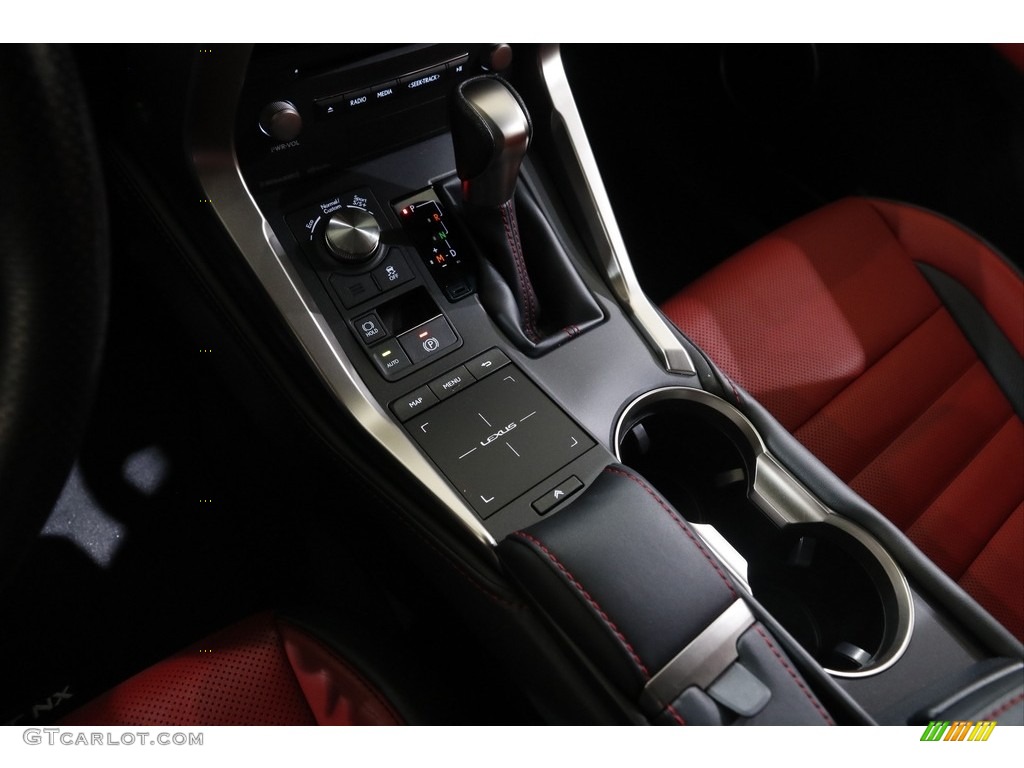2019 NX 300 F Sport AWD - Caviar / Red photo #16