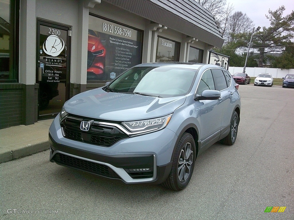 2020 CR-V EX AWD Hybrid - Sonic Gray Pearl / Gray photo #2