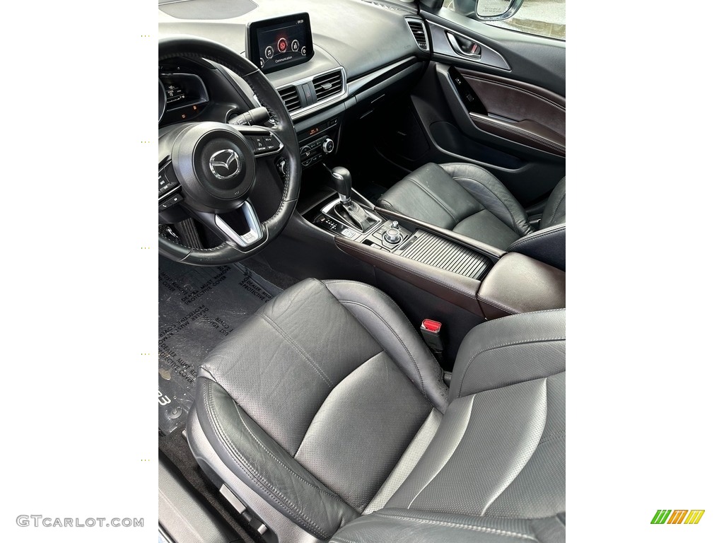 2018 MAZDA3 Grand Touring 4 Door - Deep Crystal Blue Mica / Black photo #13