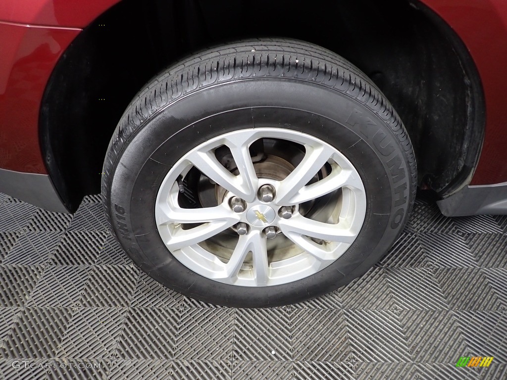 2016 Equinox LT AWD - Siren Red Tintcoat / Jet Black photo #28