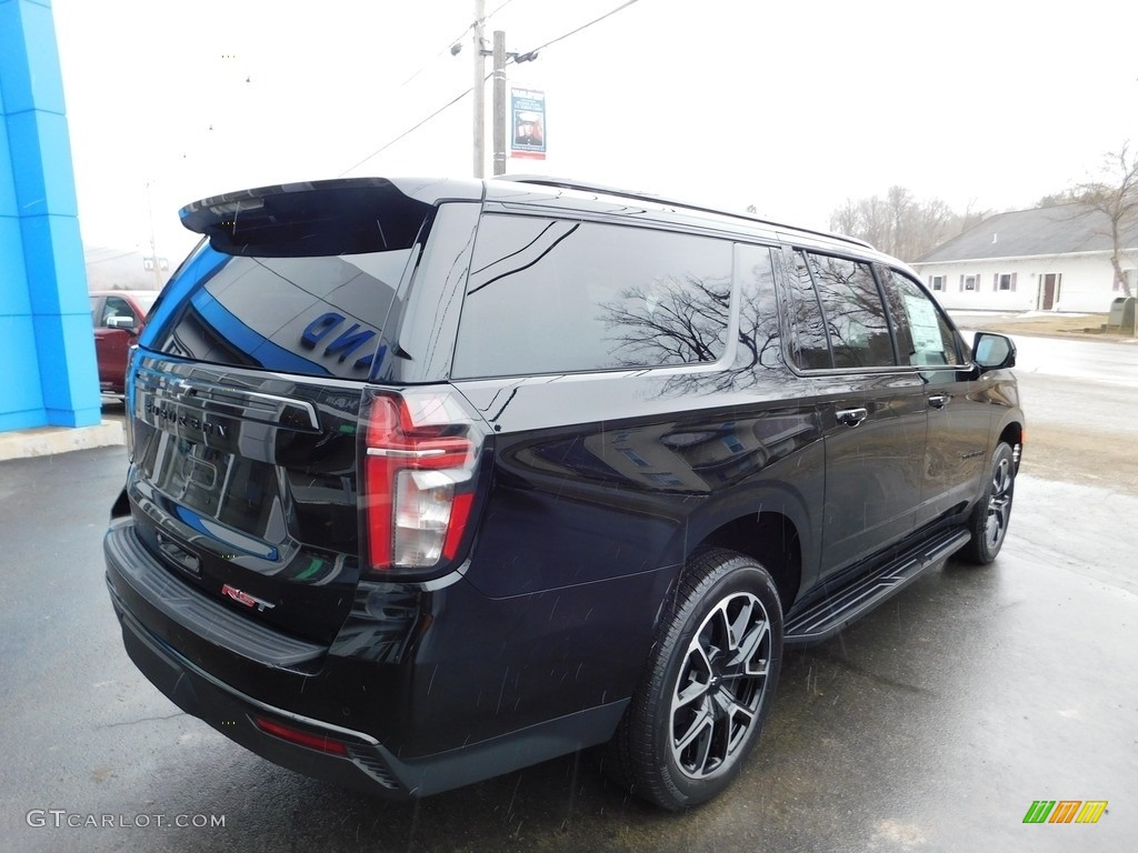 2023 Suburban RST 4WD - Black / Jet Black/Victory Red photo #7