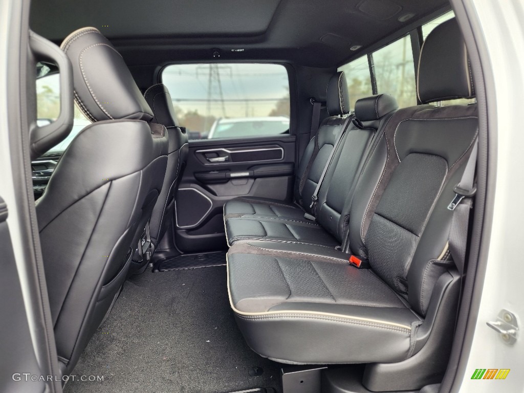 Black Interior 2023 Ram 1500 Laramie Night Edition Crew Cab 4x4 Photo #145755977
