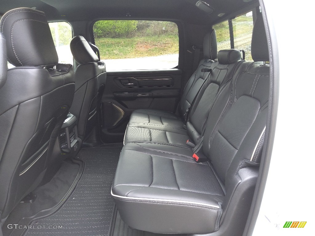 Black Interior 2023 Ram 1500 Limited Crew Cab 4x4 Photo #145756223