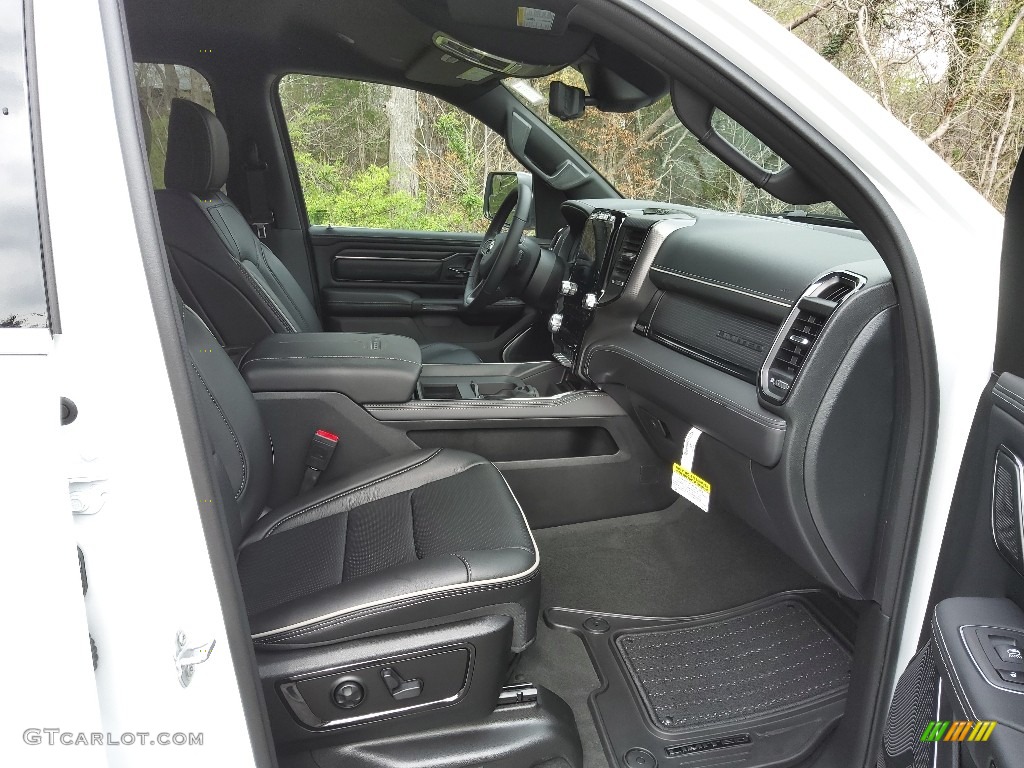 Black Interior 2023 Ram 1500 Limited Crew Cab 4x4 Photo #145756325