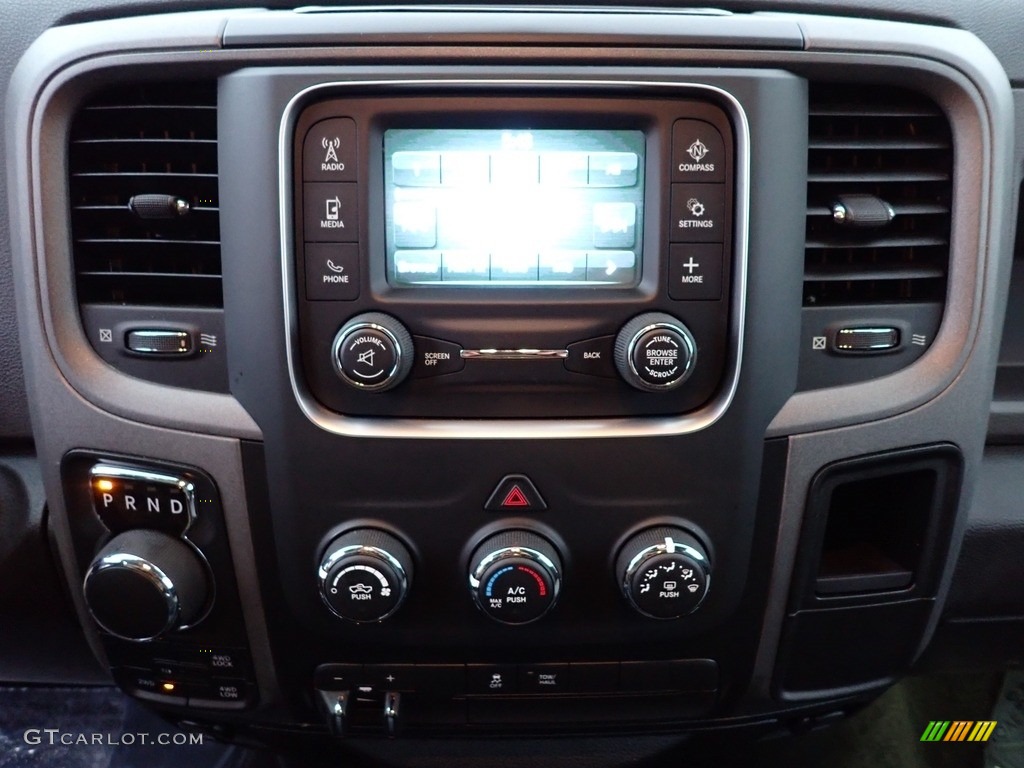 2018 1500 Express Crew Cab 4x4 - Brilliant Black Crystal Pearl / Black/Diesel Gray photo #19