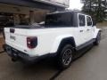 2020 Bright White Jeep Gladiator Overland 4x4  photo #2