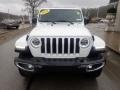 2020 Bright White Jeep Gladiator Overland 4x4  photo #7