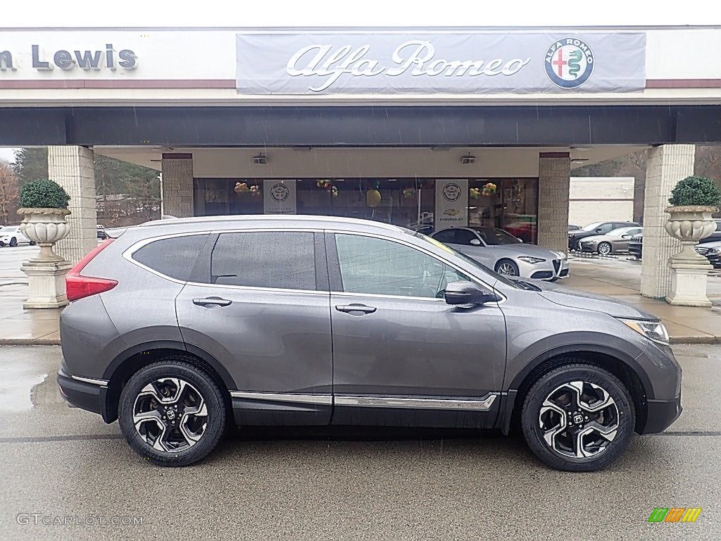 2019 CR-V Touring AWD - Modern Steel Metallic / Gray photo #1