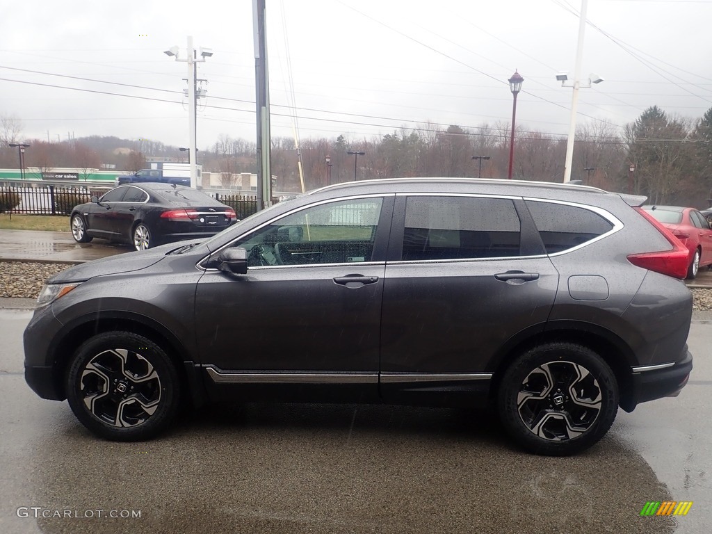 2019 CR-V Touring AWD - Modern Steel Metallic / Gray photo #5