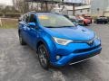 2018 Electric Storm Blue Toyota RAV4 XLE  photo #6