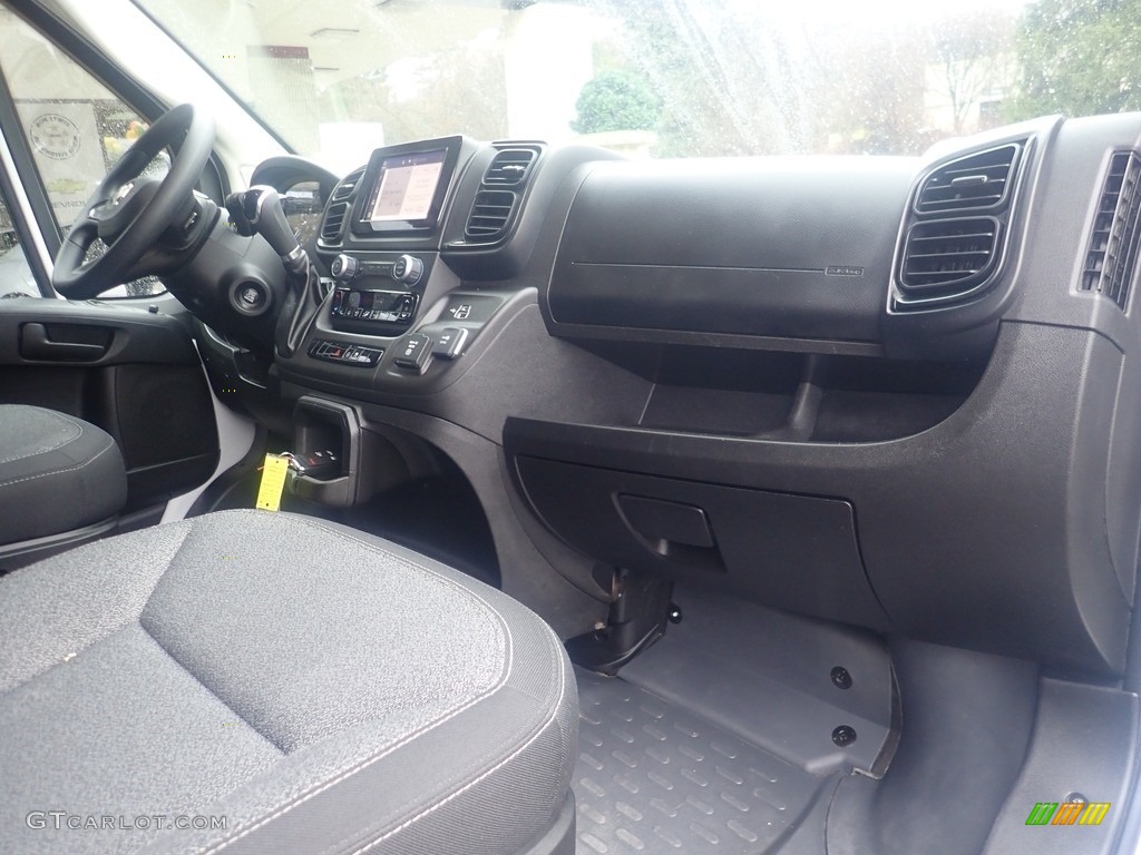 2023 Ram ProMaster 2500 High Roof Cargo Van Black Dashboard Photo #145758834