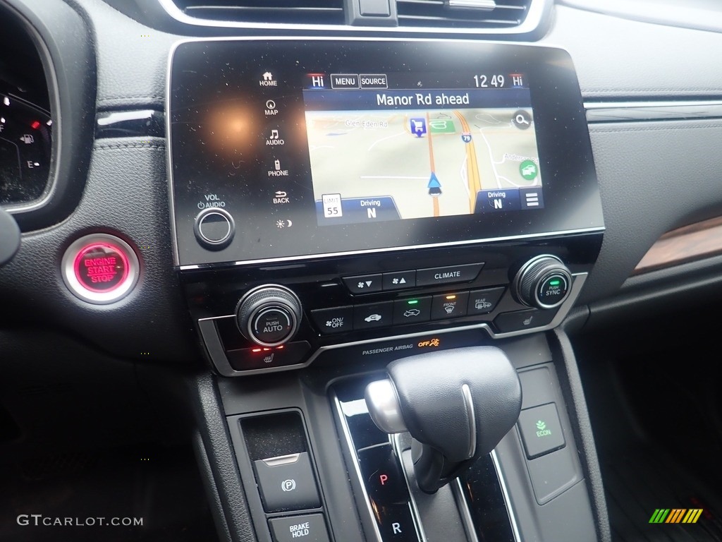 2019 CR-V Touring AWD - Modern Steel Metallic / Gray photo #17