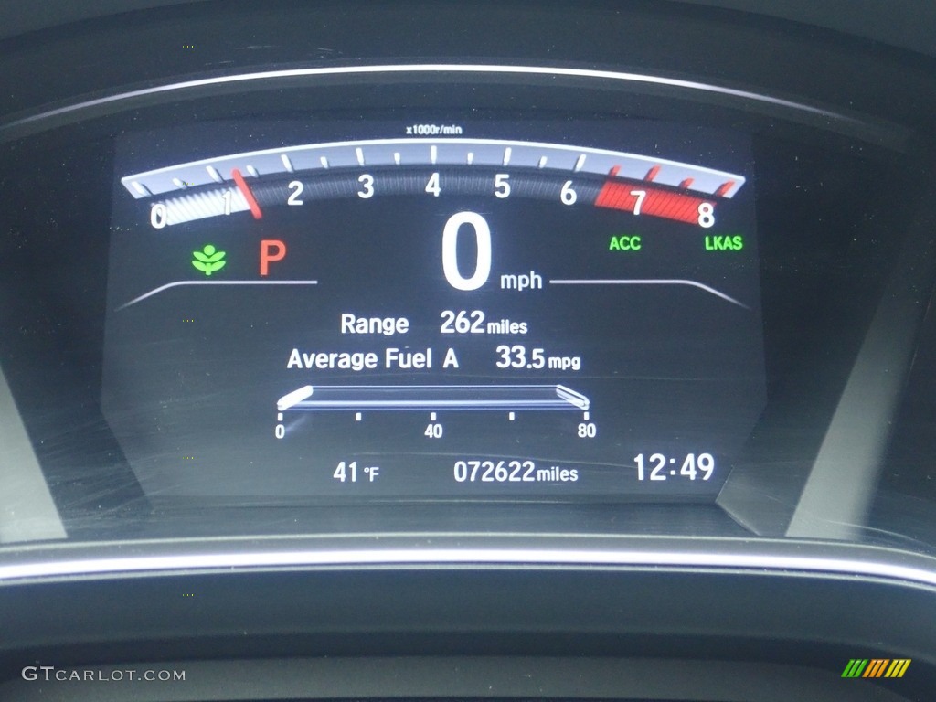 2019 CR-V Touring AWD - Modern Steel Metallic / Gray photo #19
