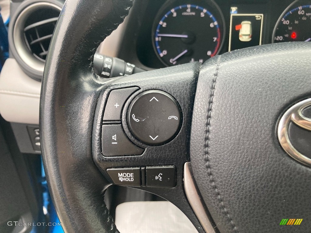 2018 RAV4 XLE - Electric Storm Blue / Black photo #11