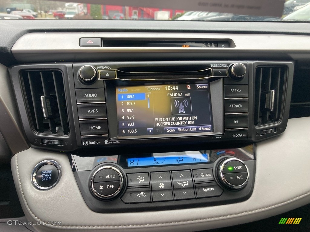 2018 RAV4 XLE - Electric Storm Blue / Black photo #13