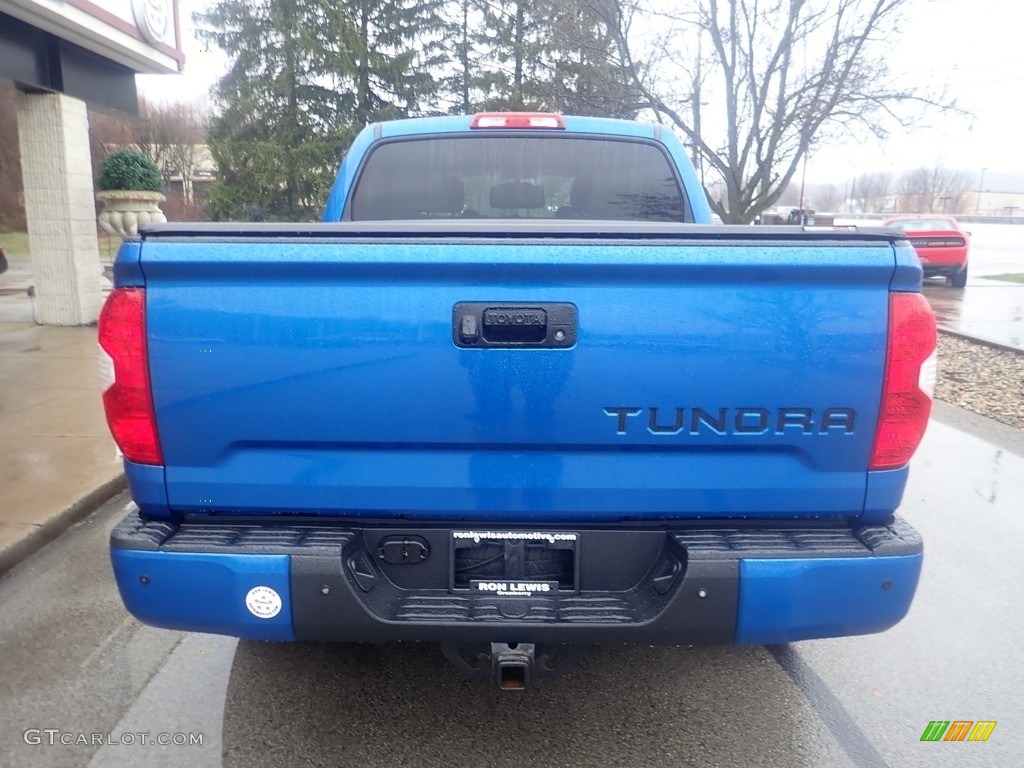 2017 Tundra Limited CrewMax 4x4 - Blazing Blue Pearl / Graphite photo #3