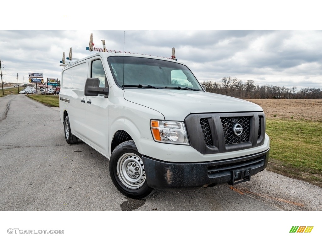 2017 NV 1500 Cargo - Glacier White / Gray photo #1