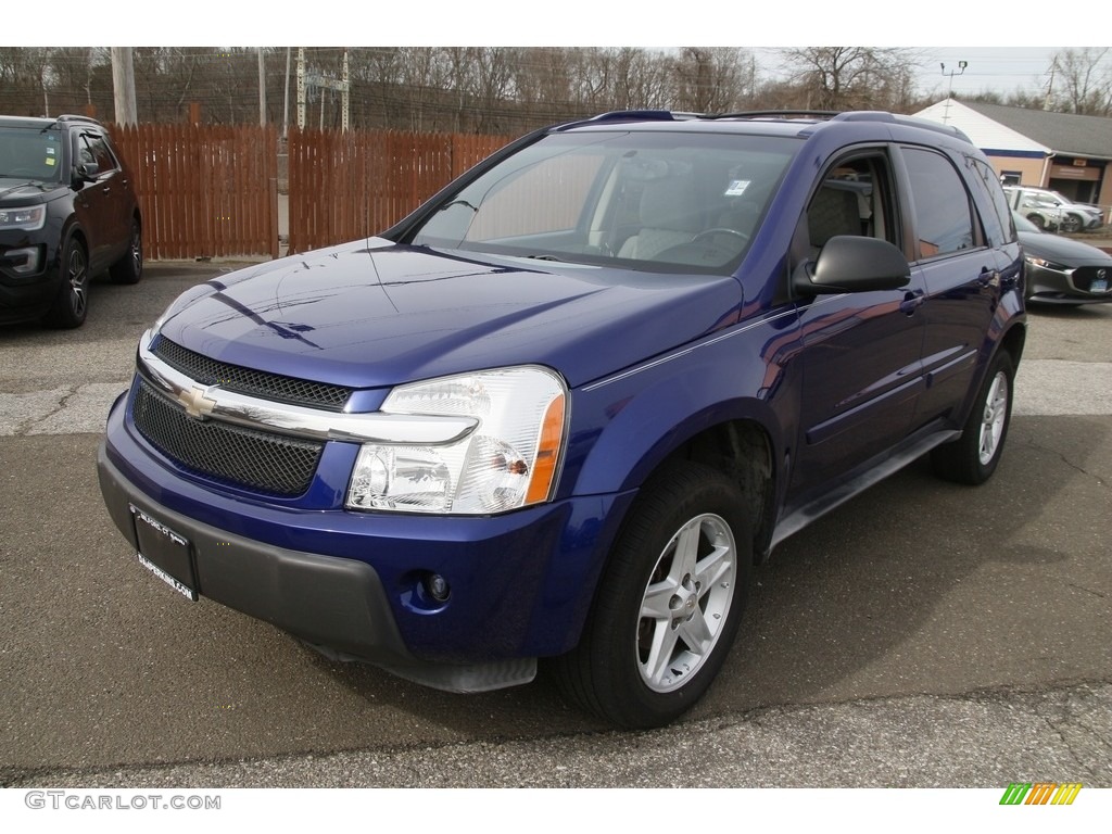 2005 Equinox LT AWD - Laser Blue Metallic / Light Gray photo #1