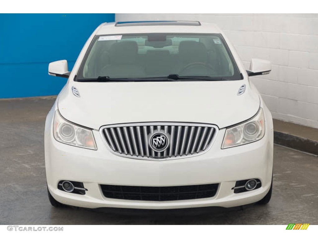 2012 LaCrosse FWD - White Diamond Tricoat / Cashmere photo #7