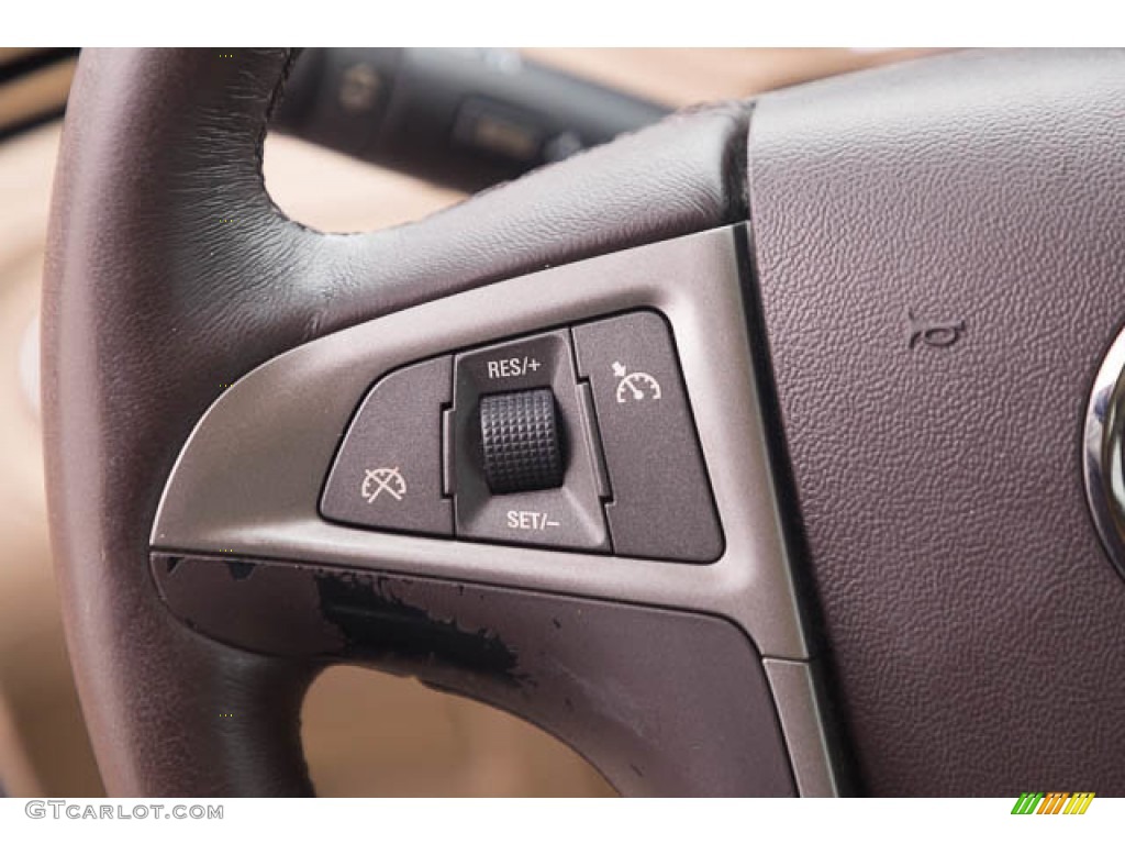 2012 Buick LaCrosse FWD Cashmere Steering Wheel Photo #145760131
