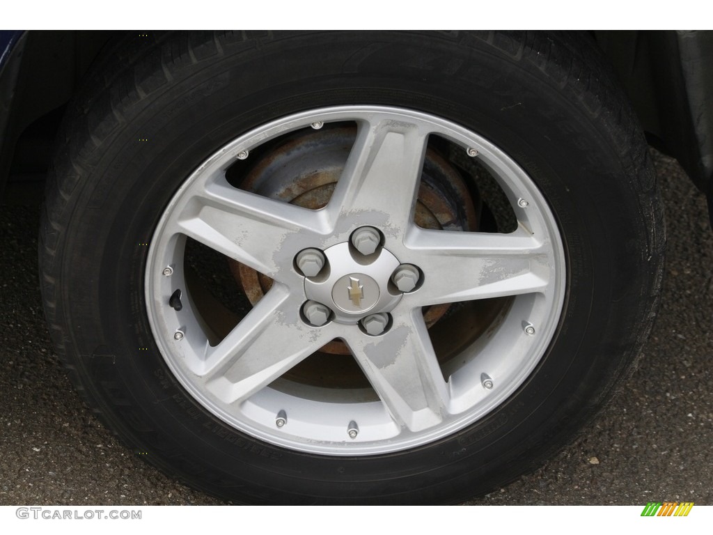 2005 Equinox LT AWD - Laser Blue Metallic / Light Gray photo #23