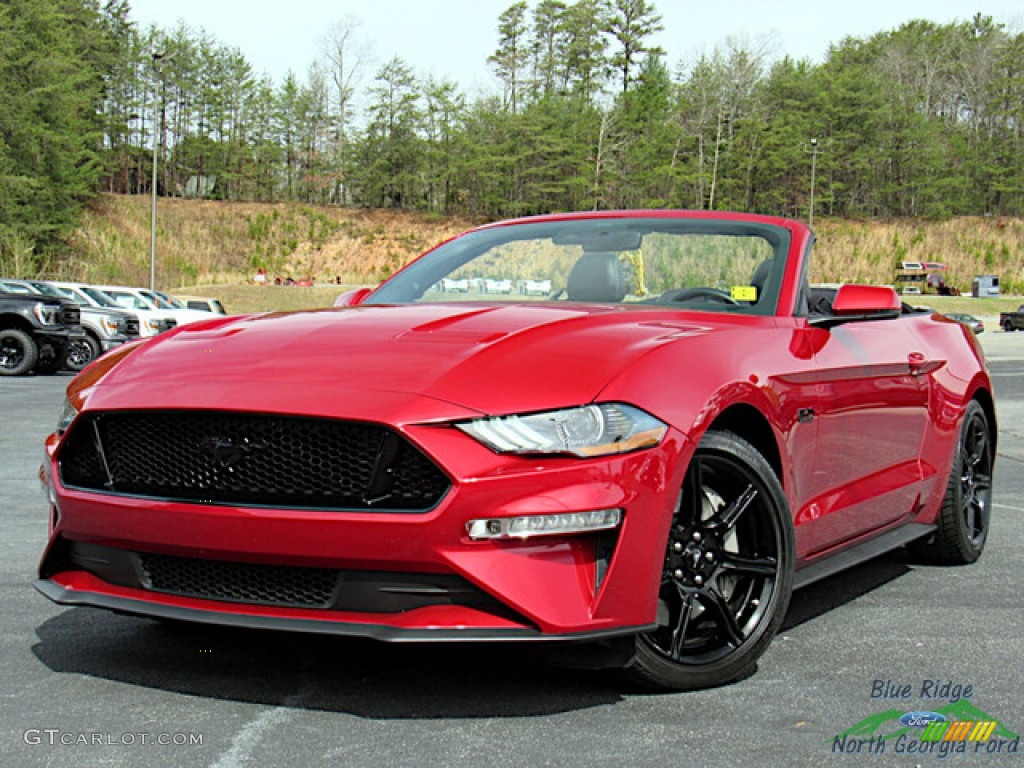 Rapid Red Ford Mustang