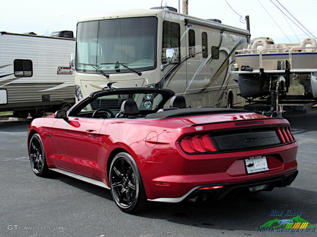 2020 Mustang GT Premium Convertible - Rapid Red / Ebony photo #3