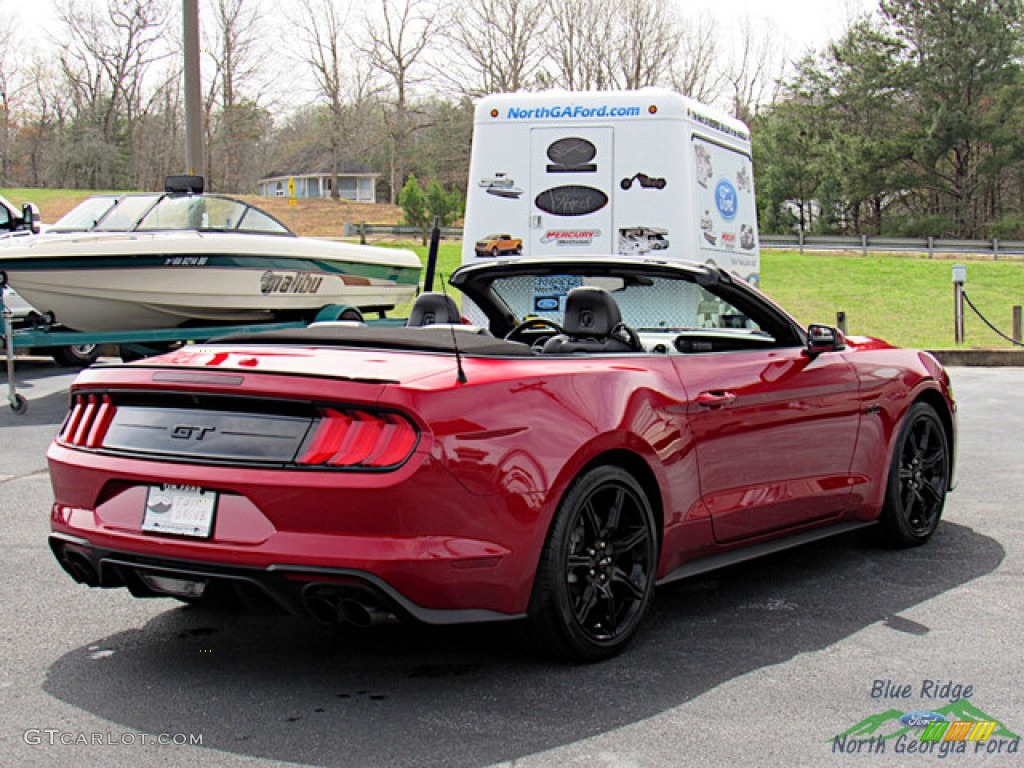 2020 Mustang GT Premium Convertible - Rapid Red / Ebony photo #5