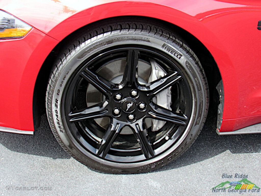 2020 Mustang GT Premium Convertible - Rapid Red / Ebony photo #9