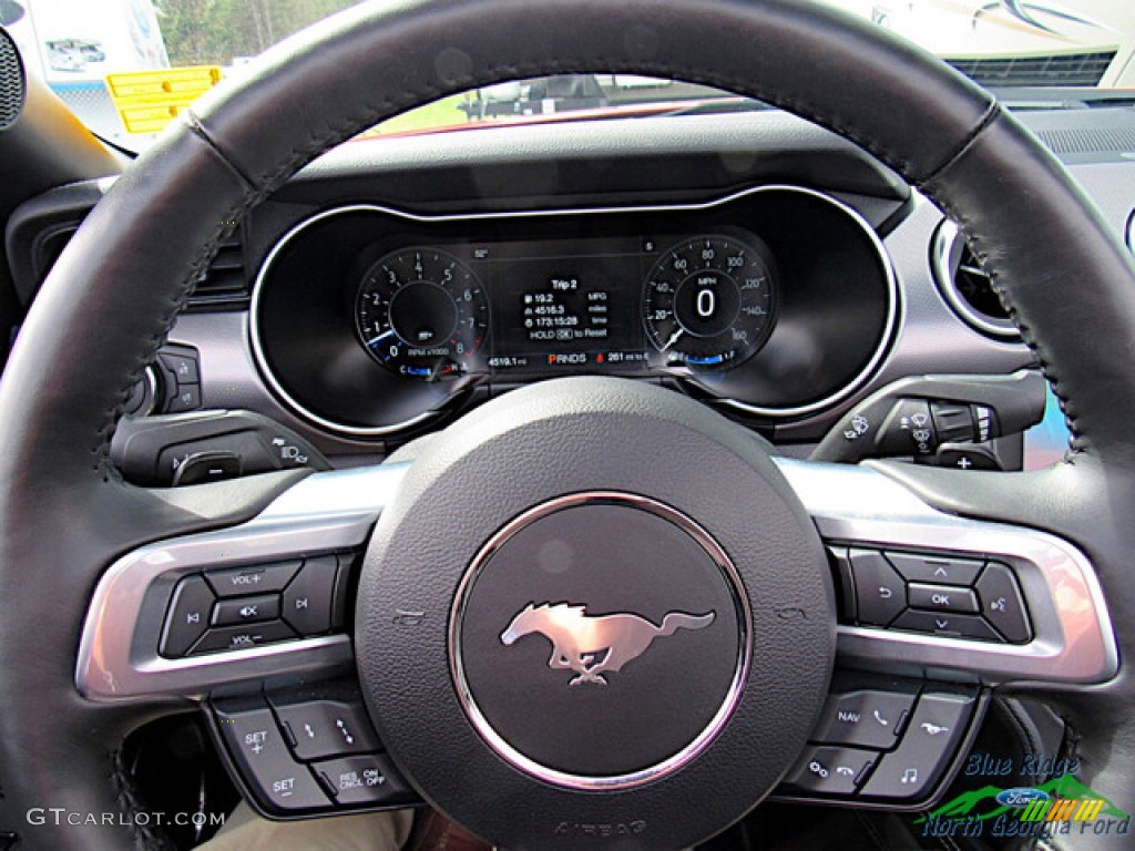 2020 Mustang GT Premium Convertible - Rapid Red / Ebony photo #17