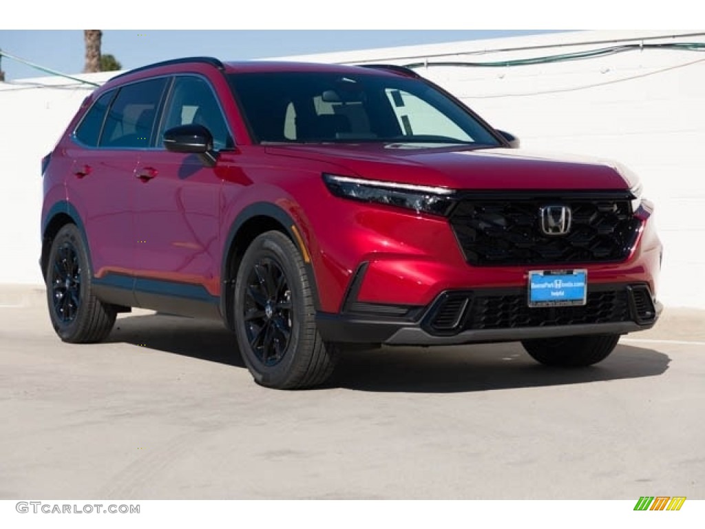 Radiant Red Metallic 2023 Honda CR-V Sport Hybrid Exterior Photo #145761784