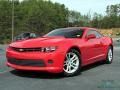 2015 Red Hot Chevrolet Camaro LS Coupe #145759675