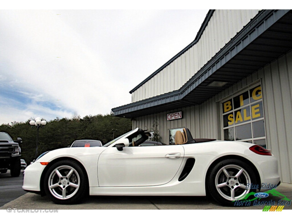 2016 Boxster  - White / Luxor Beige photo #2