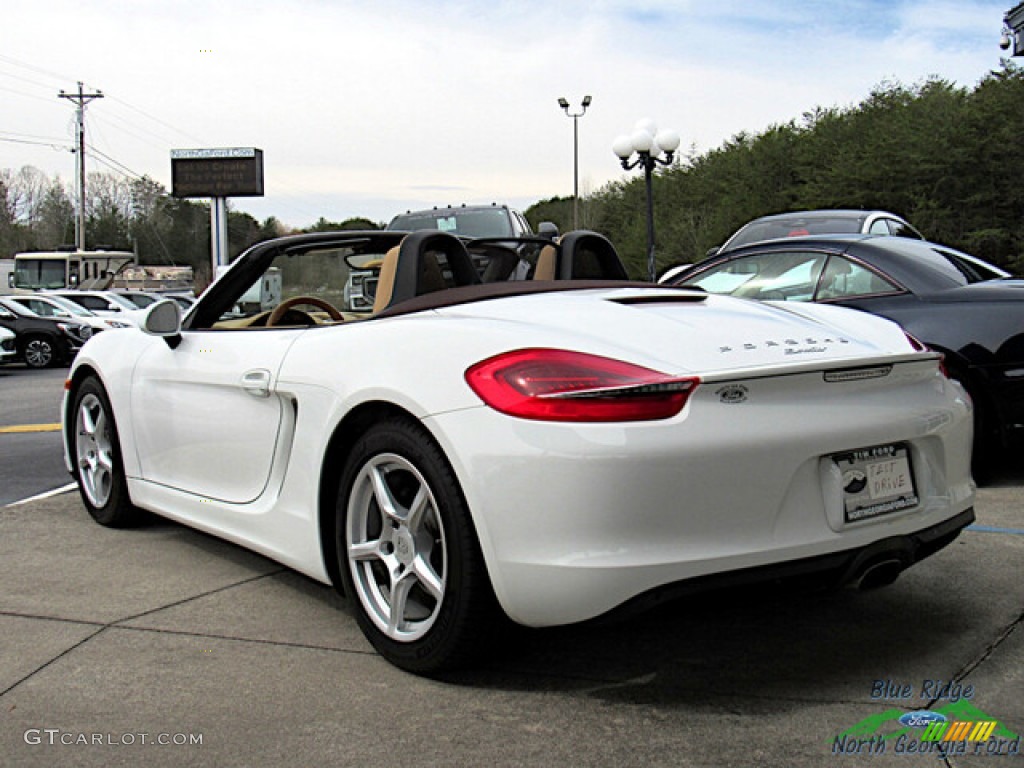 2016 Boxster  - White / Luxor Beige photo #3