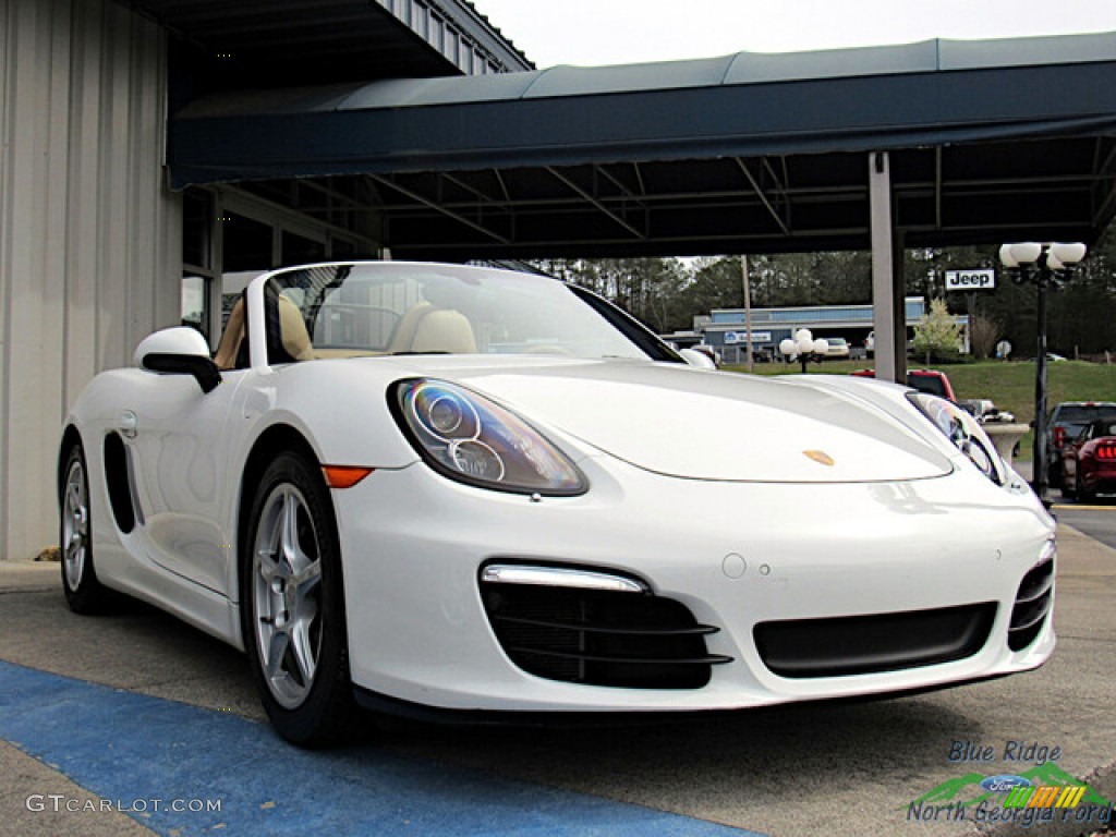 2016 Boxster  - White / Luxor Beige photo #7