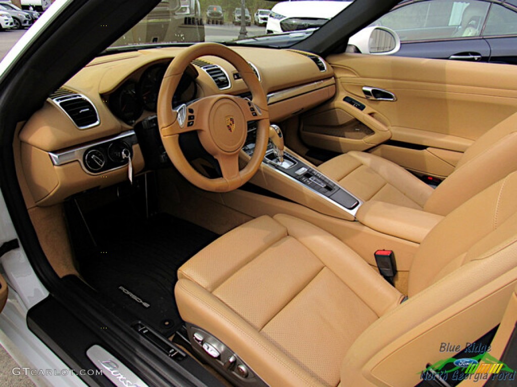 Luxor Beige Interior 2016 Porsche Boxster Standard Boxster Model Photo #145762270