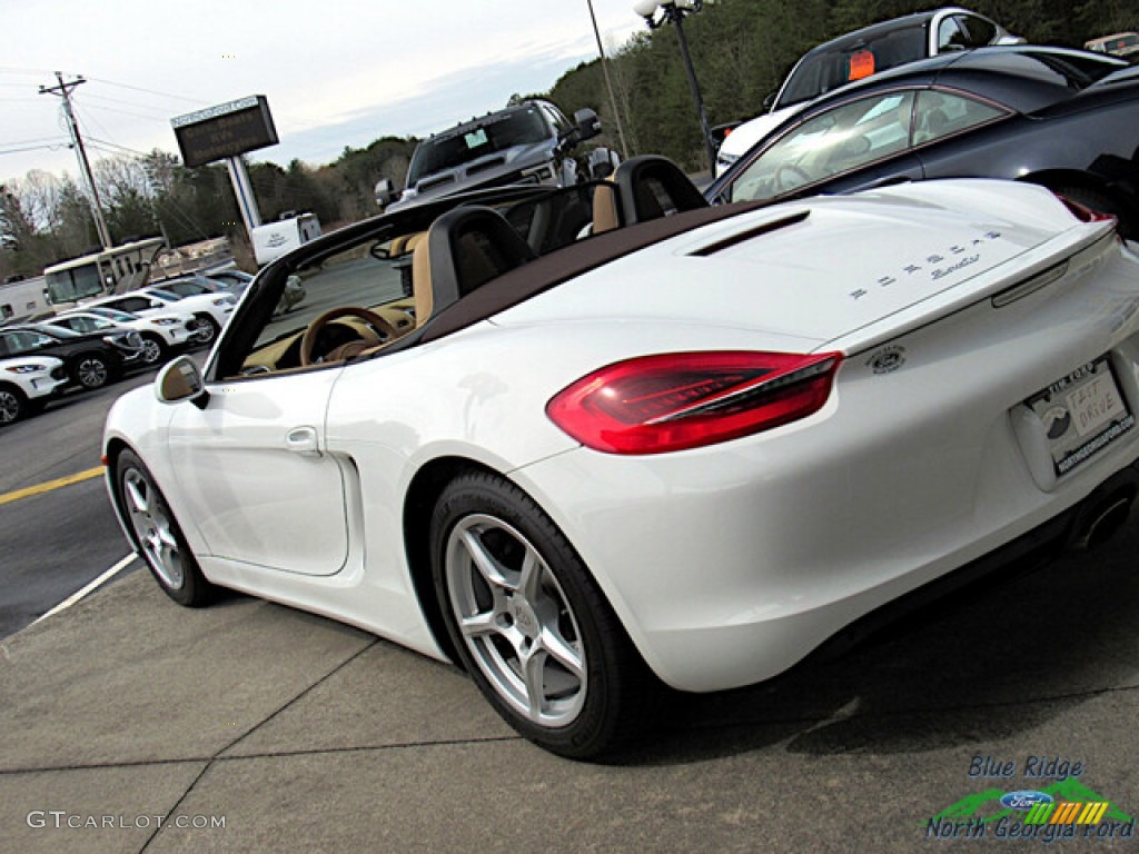 2016 Boxster  - White / Luxor Beige photo #31