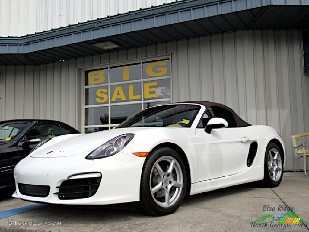 2016 Boxster  - White / Luxor Beige photo #32