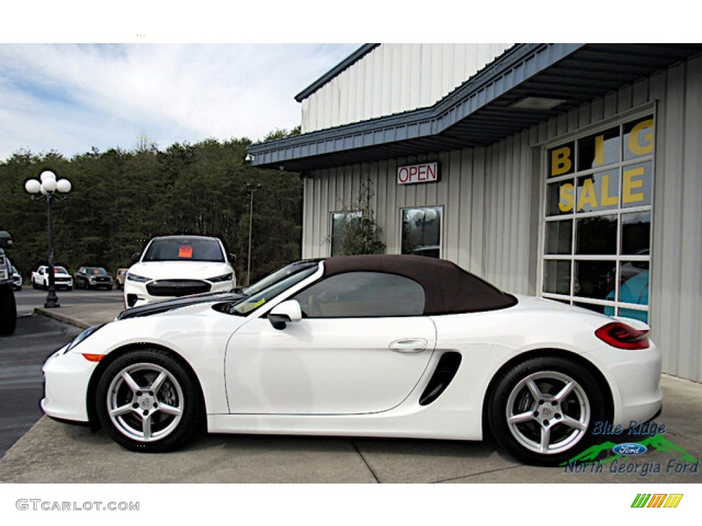 2016 Boxster  - White / Luxor Beige photo #33
