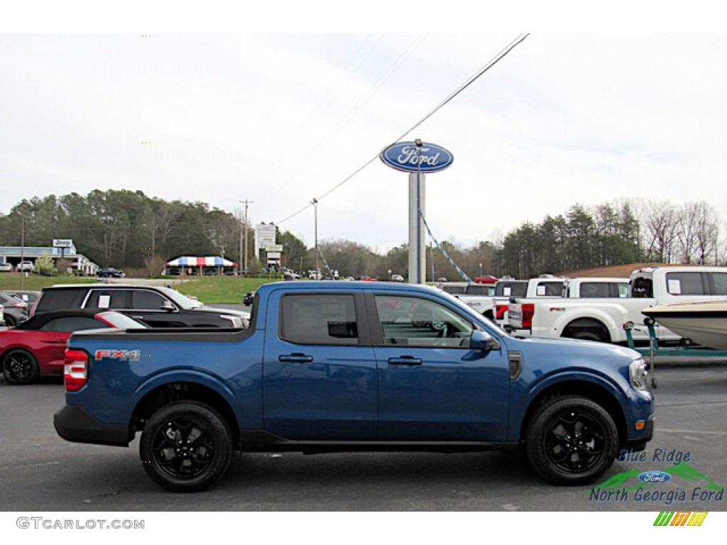 Atlas Blue Metallic 2023 Ford Maverick Lariat AWD Exterior Photo #145762558