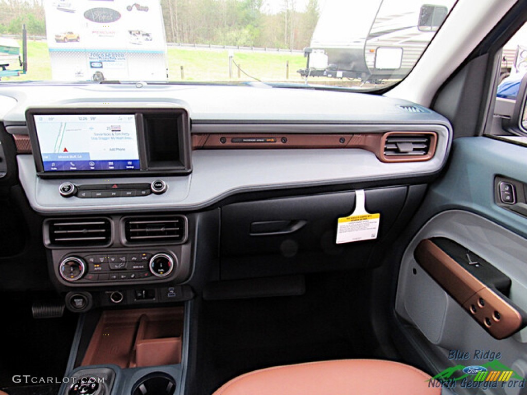 2023 Ford Maverick Lariat AWD Desert Brown Dashboard Photo #145762663