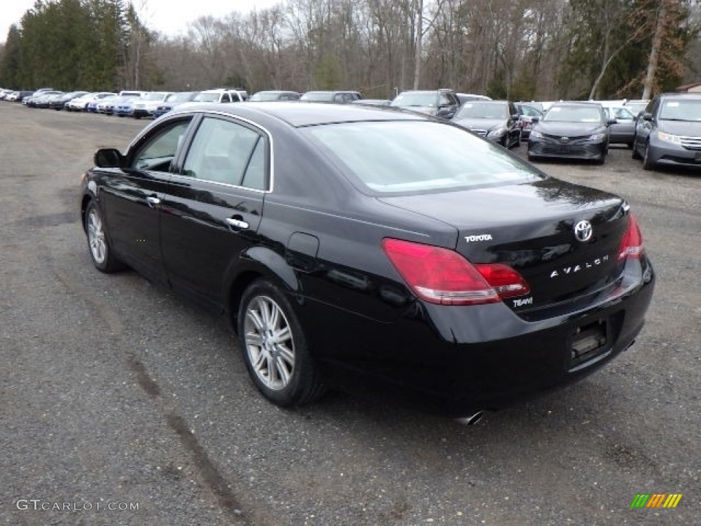 2008 Avalon Limited - Black / Ivory Beige photo #6