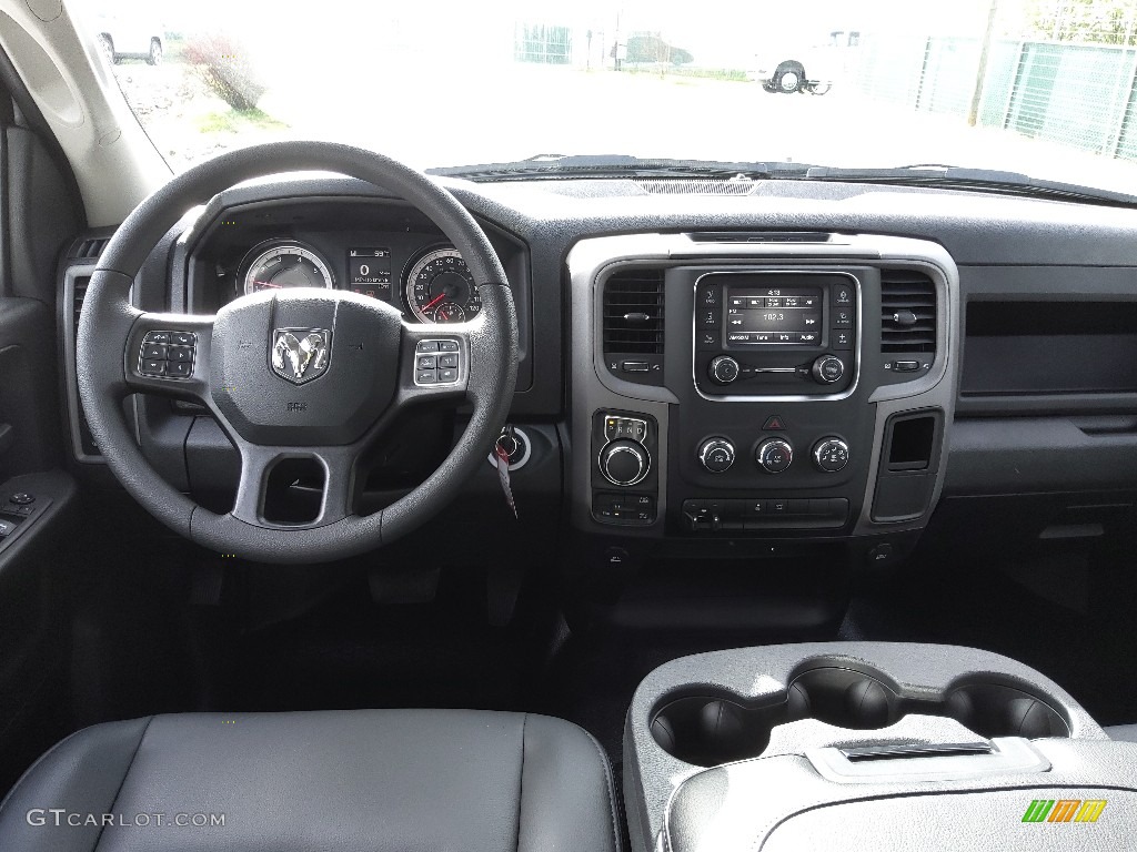2023 Ram 1500 Classic Tradesman Crew Cab 4x4 Diesel Gray/Black Dashboard Photo #145764003