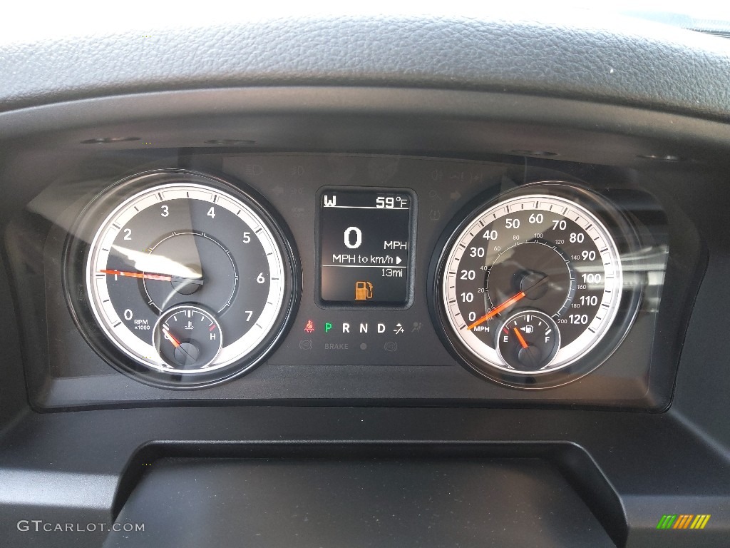 2023 Ram 1500 Classic Tradesman Crew Cab 4x4 Gauges Photo #145764084