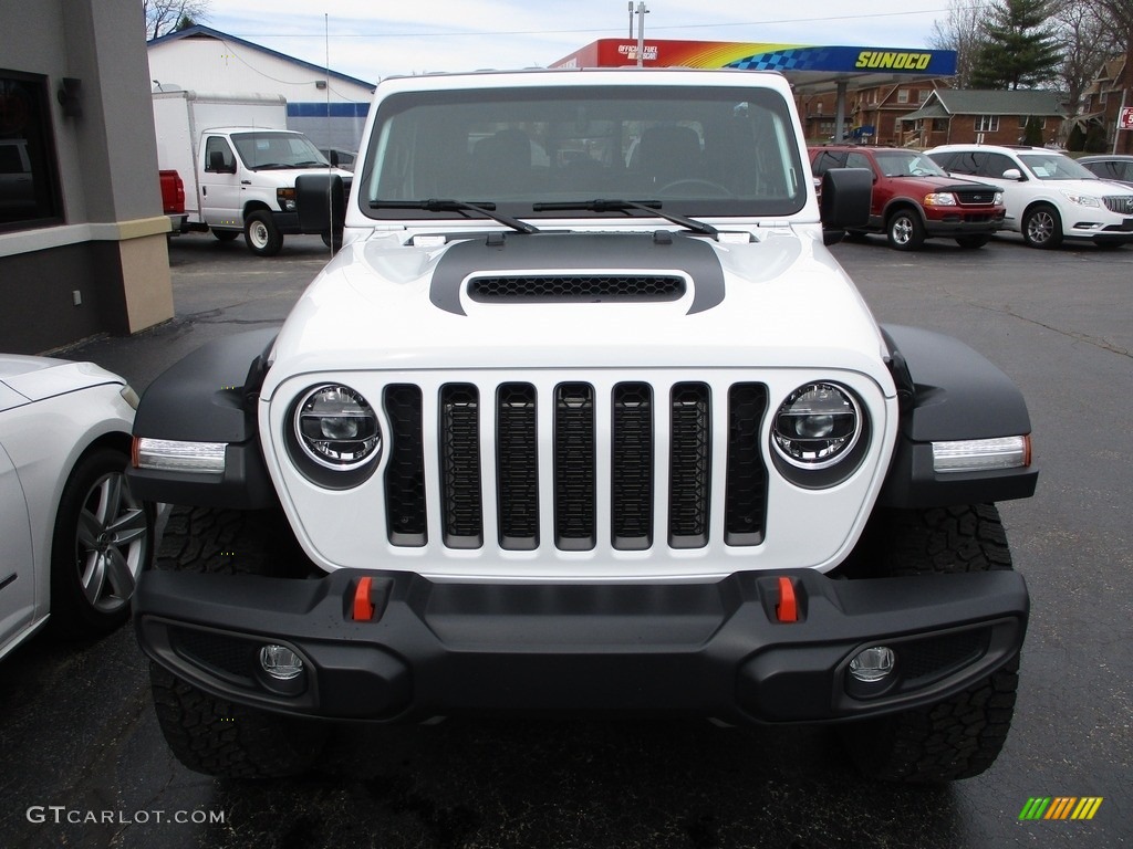 2021 Gladiator Mojave 4x4 - Bright White / Black photo #26