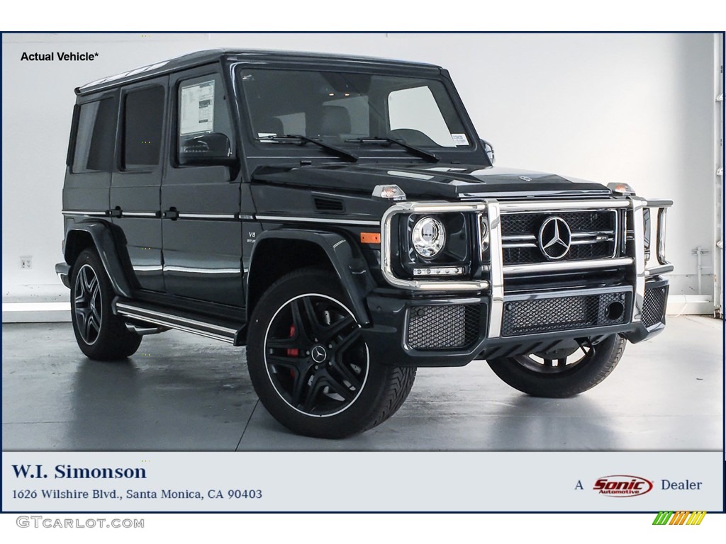 2018 G 63 AMG - Magnetite Black Metallic / Black photo #1