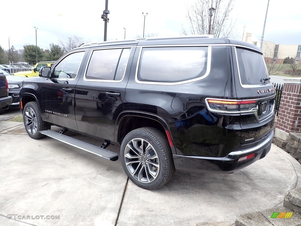2023 Grand Wagoneer Series III 4x4 - Diamond Black Crystal Pearl / Global Black photo #3