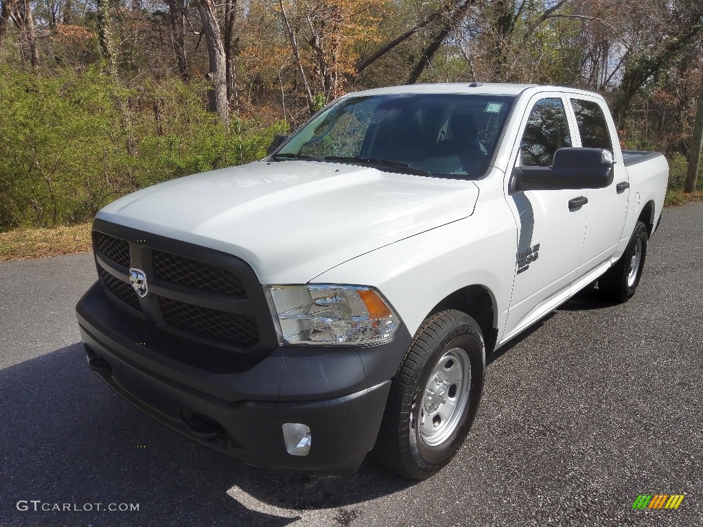 Bright White 2023 Ram 1500 Classic Tradesman Crew Cab 4x4 Exterior Photo #145764357