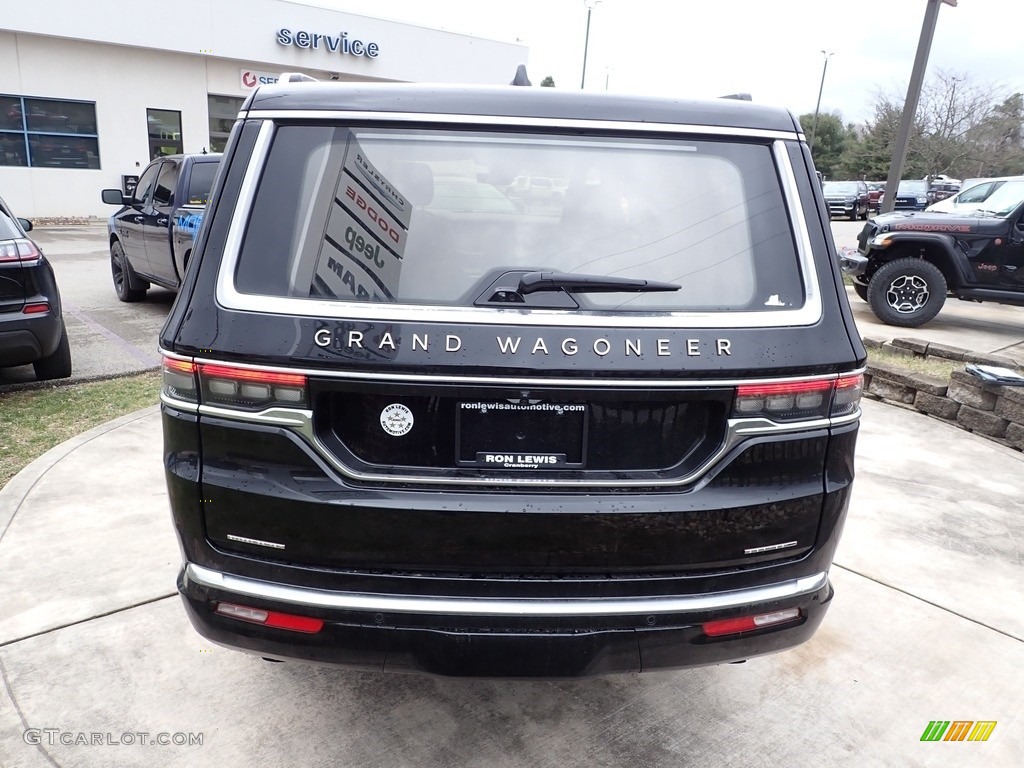 2023 Grand Wagoneer Series III 4x4 - Diamond Black Crystal Pearl / Global Black photo #4
