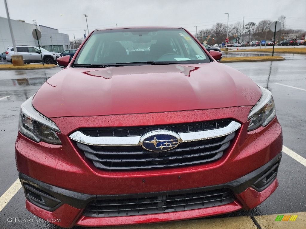 2020 Legacy 2.5i Premium - Crimson Red Pearl / Slate Black photo #2